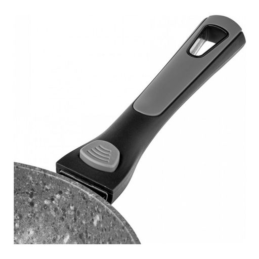 Сковорода глубокая со съёмной ручкой Walmer Bastion, 20 см, цвет серый  фото 5