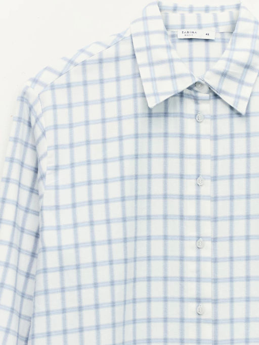 Блузка из хлопка с принтом / Zarina