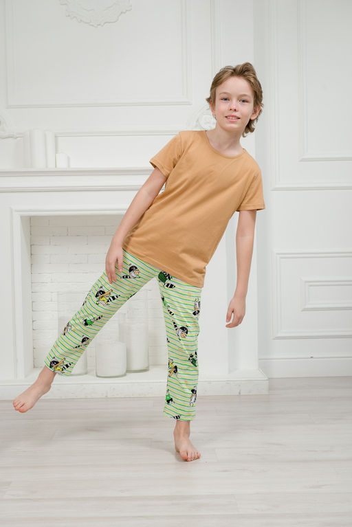 Пижама детская из кулирки Фантазия енот - Амадэль фото 8