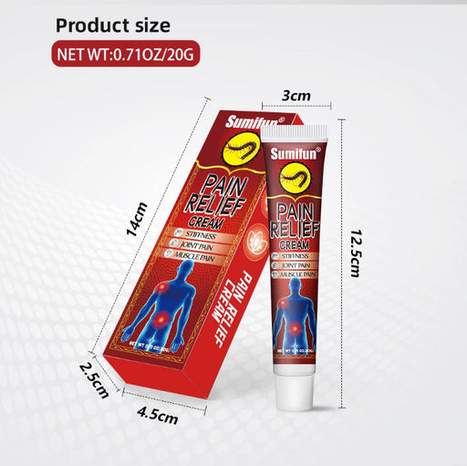 Обезболивающий крем с ядом многоножки 20г - Aopen фото 5