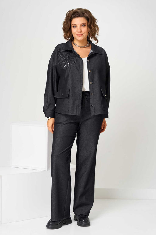 Костюм Асолия 1513 серый