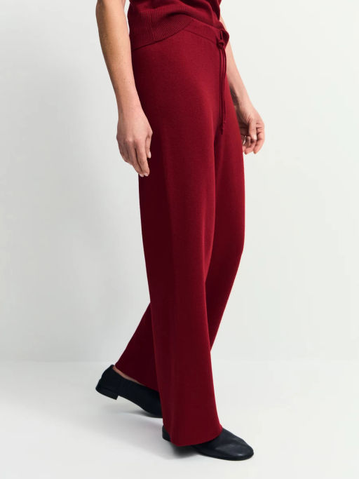 Прямые вязаные брюки / Zarina