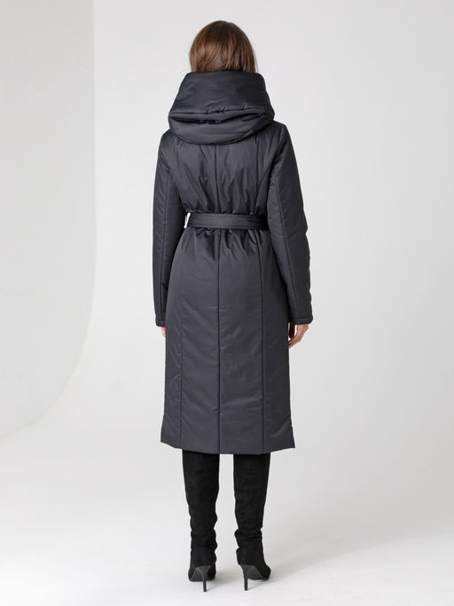 24319 Пальто дем. черный - Dizzyway фото 3