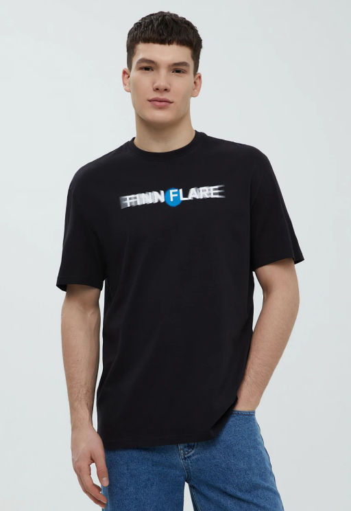 Футболка мужская из хлопка Finn Flare FBF21066 200