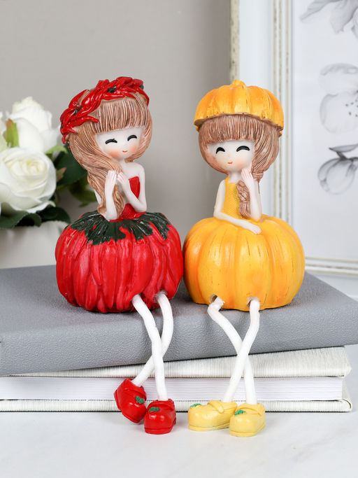 Цена за 2 шт. Фигурка Тыква/Перец висячие ножки 20 см 2 штуки набор / 9622 /уп 60/ - ГалеонТрейд фото 7