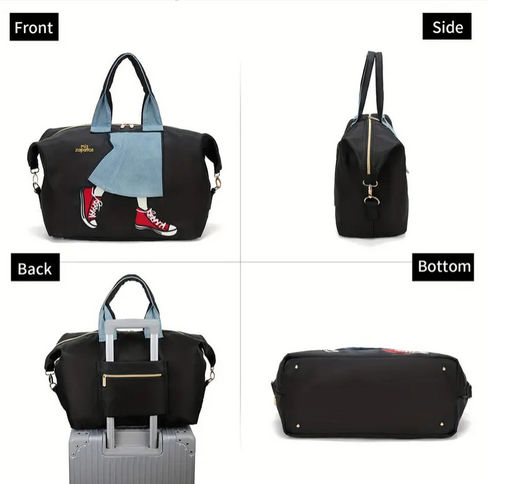 Сумка A-ZP-1866-Black/Pink