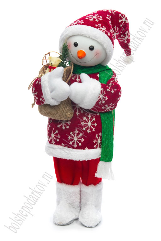 Новогодние украшения Снеговик 45 см (FYS181857Х) - Больше подарков фото 3