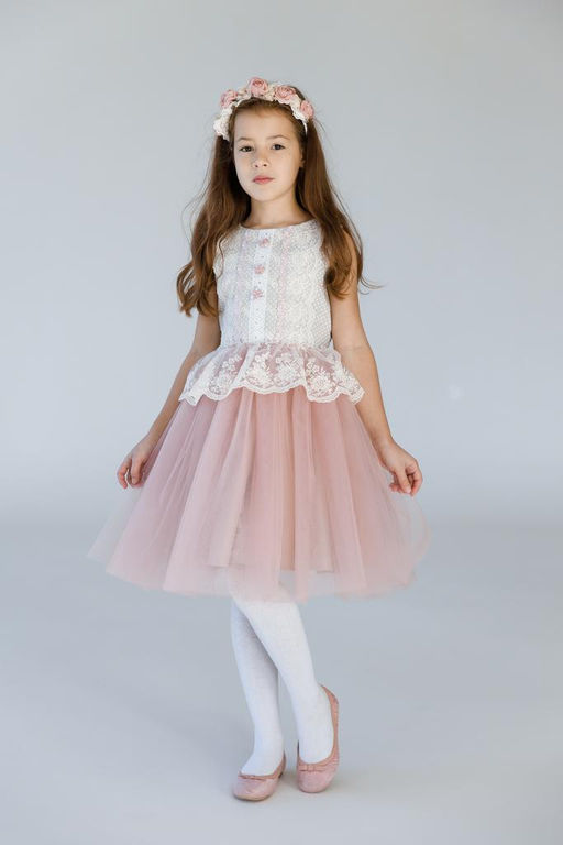 платье для девочки Л 18-6 Новеллагорох - Etoelf фото 6