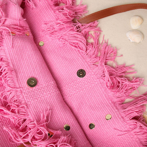 Сумка 36x50x14 / BLY-103 /уп 50/ розовая - ГалеонТрейд фото 4