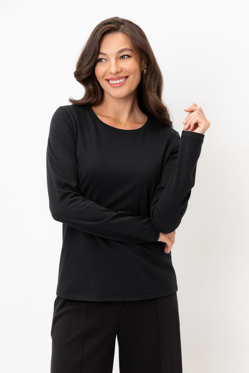 ЕВТ 3261/черный джемпер жен