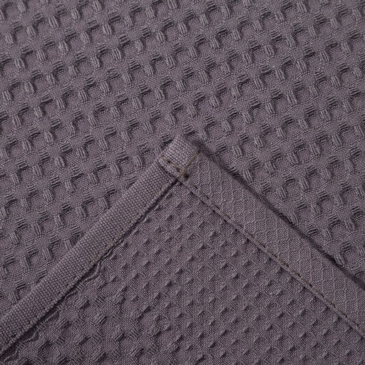 Полотенце Доляна цв. серый 35х60 см, 100% хл., крупная вафля 220 г/м2  фото 3