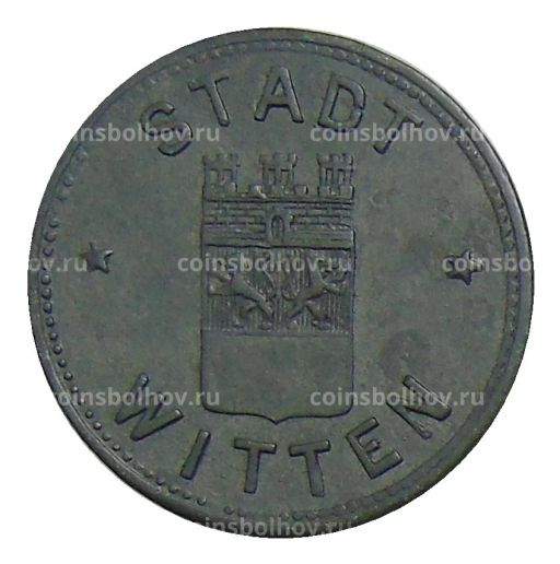 Монета 5 пфеннигов 1917 года Германия Нотгельд Виттен