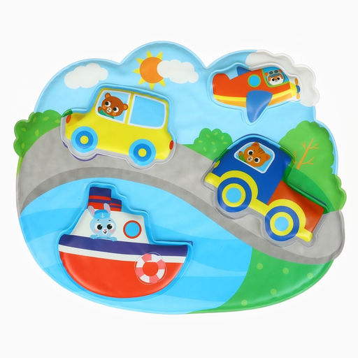 Игрушки резиновые для купания «Машинки», пазл, развивающие игрушки, Крошка Я