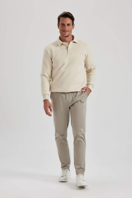 Брюки скинни Jogger из модала - Defacto фото 4