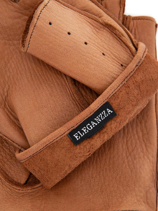 Перчатки мужские б/п OS898 camel - Eleganzza фото 4