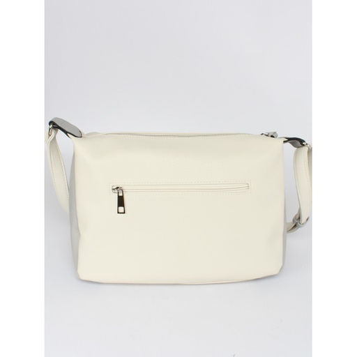 Сумка женская искусственная кожа ADEL-279/ММ. 1отдел+плеч/рем. бежевый/серый флотер 259115 - Adelia фото 2