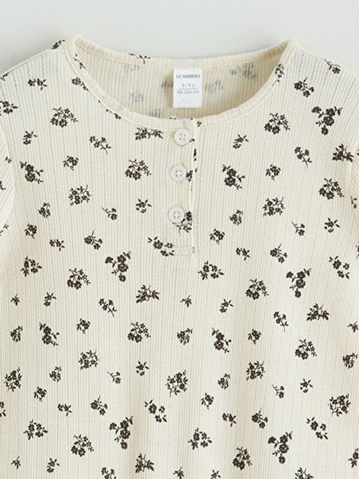 Bisiklet Yaka K?z ?ocuk Ti??rt ve ?ort