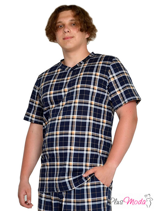 Футболка Модель №2025 размеры 44-84 - Plusmoda фото 3