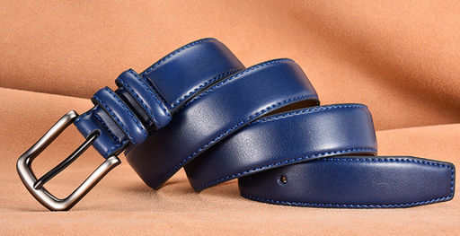 Ремень BL-L-601-Blue-105 - Ferro фото 2