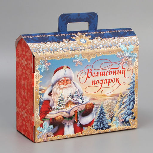 Коробка складная Волшебный подарок, 22.5 х 9 х 19.5 см - Дарите счастье фото 3