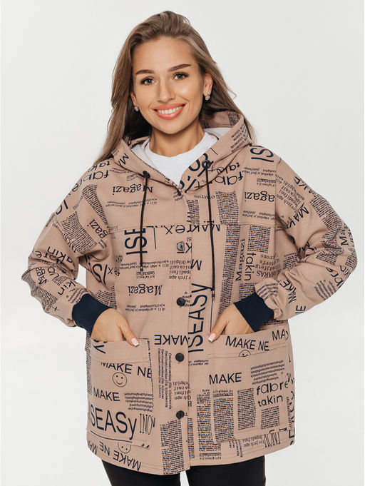 Драйв кофта женская (белый) - Lovetex фото 9