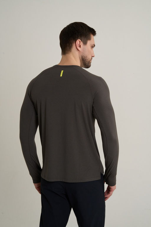 Лонгслив Коричневый ANTA RUNNING LS Tee  фото 3