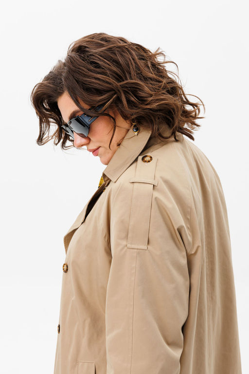 Плащ ANELLI 1419 карри  фото 2