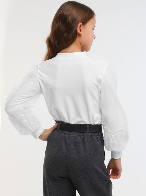 Блузка для девочек - Синий мир фото 2