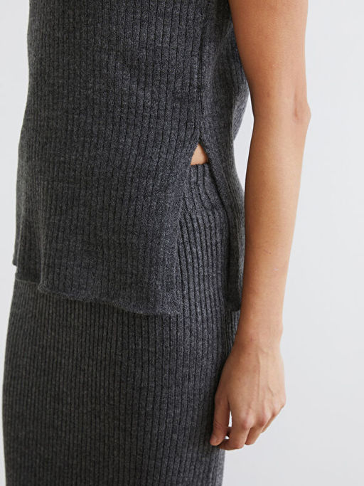 Dik Yaka Kad?n Triko Atlet