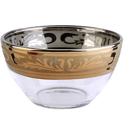 GE09-1322 Набор салатников 2 шт 570 мл Русский узор стекло (х12)