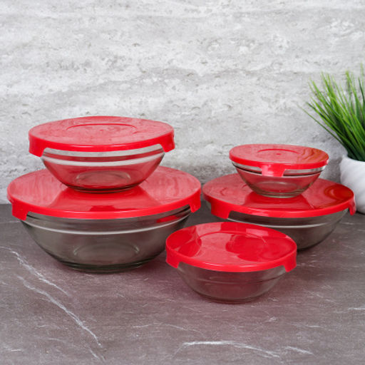 Салатники с крышкой 5 предметов / YS-30 /уп 16/++ - Галеонтрейд фото 13