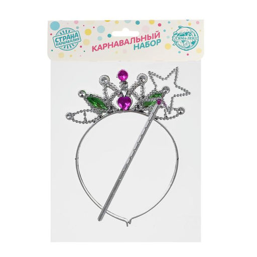 Карнавальный набор Феи, 2 предмета: жезл, ободок - Страна карнавалия фото 2