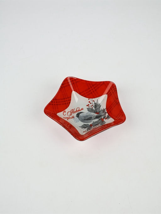 Соусник стеклянный «С Новым годом», набор 3 шт.