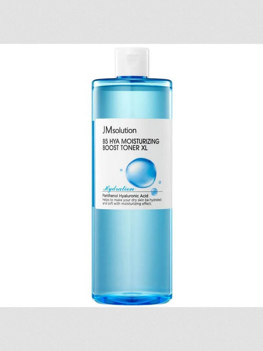 Тоник увлажняющий с пантенолом JMSOLUTION B5 Hya Boost Toner XL, 500ml