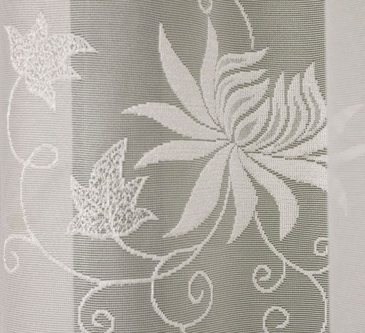 238370/180, ОРХИДЕИ, размеры 180 см высота х 400 см ширина, КРЕМОВАЯ, на универсальной ленте - Haft фото 2