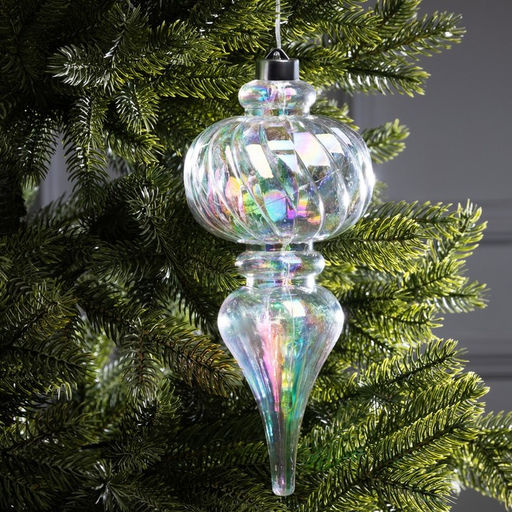 Ёлочная игрушка светодиодная Сияние, 2711 см, 12 LED, от батареек ААх2, свечение тёплое белое - Luazon lighting фото 2