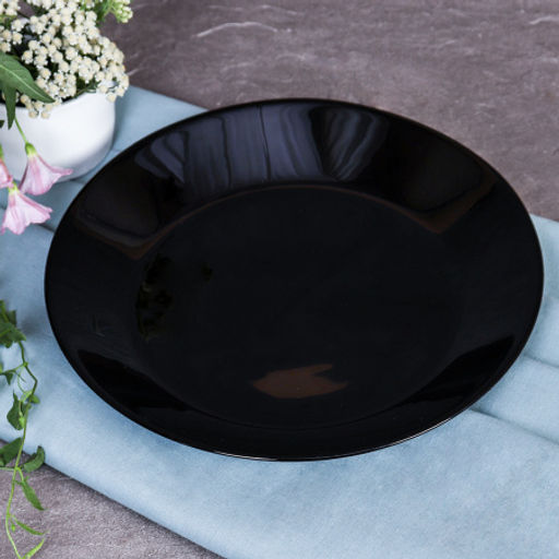 Набор тарелок 6 штук 190 мм ЕВРО черная / BNNP75T (BLACK) /уп 8/ - ГалеонТрейд фото 8
