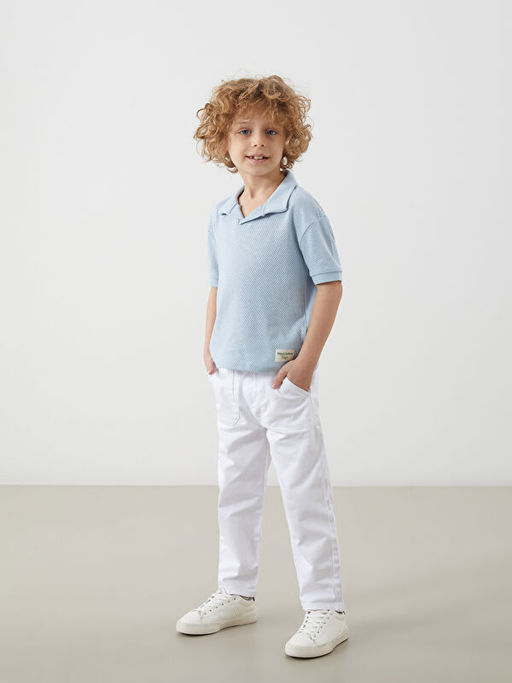 Resort Yaka Penye Erkek ?ocuk Ti??rt