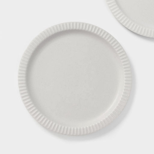 Тарелки Magistro Jarwah Lausanne, d=25 см, обеденные, набор 2 шт., фарфор, белые  фото 4