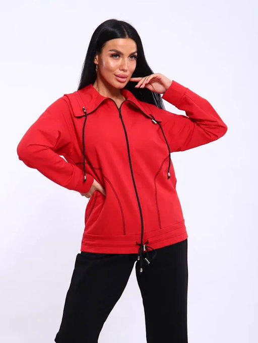 Костюм Натали 19131 кофта и брюки из футера  фото 11