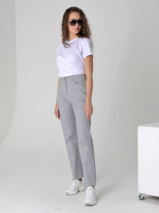 25241 Брюки серый - Dizzyway фото 2