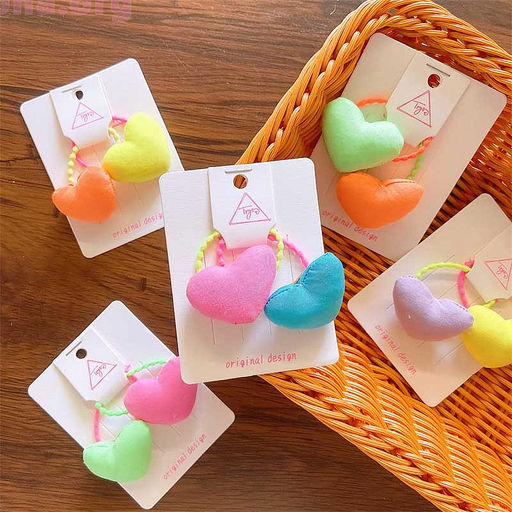 Резинки для волос Colourful hearts - Купи слона фото 2