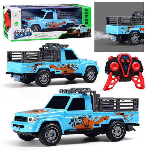 Машина "Фермер" р/у, с дымом, 27 MHz, в коробке