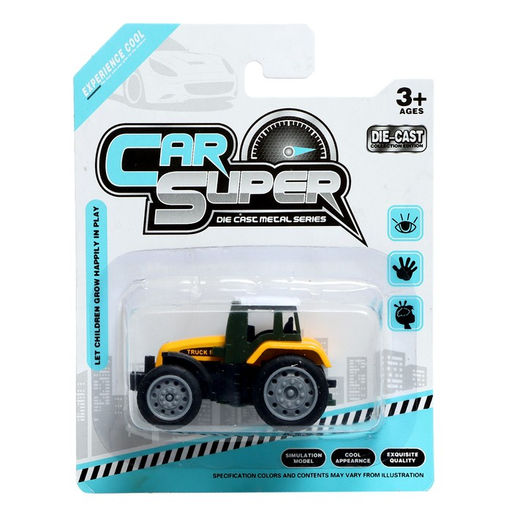 Трактор металлический Фермер, цвет МИКС - Simaland фото 5