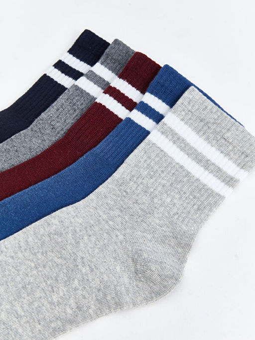 ?izgili Erkek Soket ?orap 5li - Waikiki фото 3