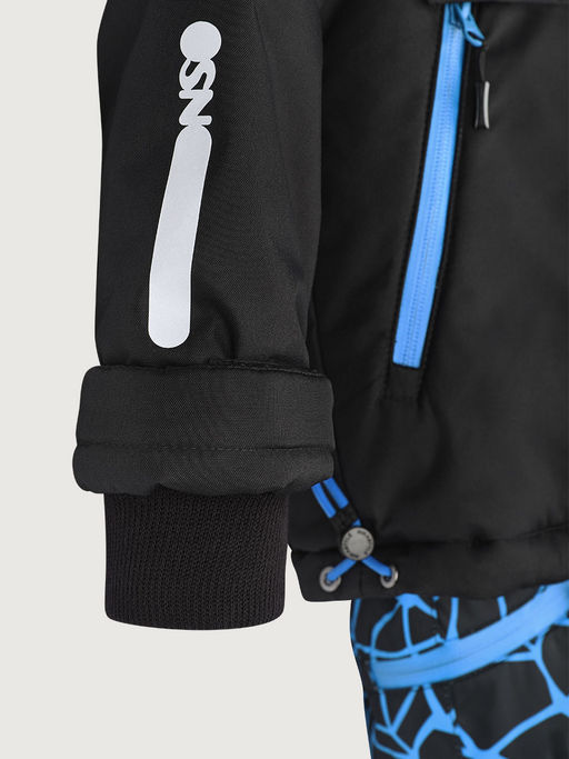 Костюм 7з2925 черный/электрик