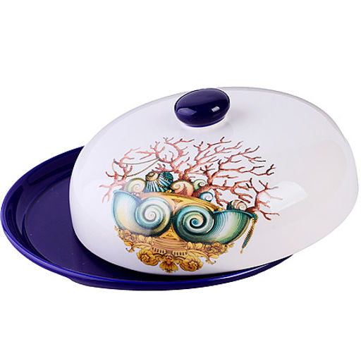 30818 Блюдо д/блинов с крышкой 23,8х23,8х9,7см 2пр Страна чудес дол LR (х12) - Mayer&boch фото 2