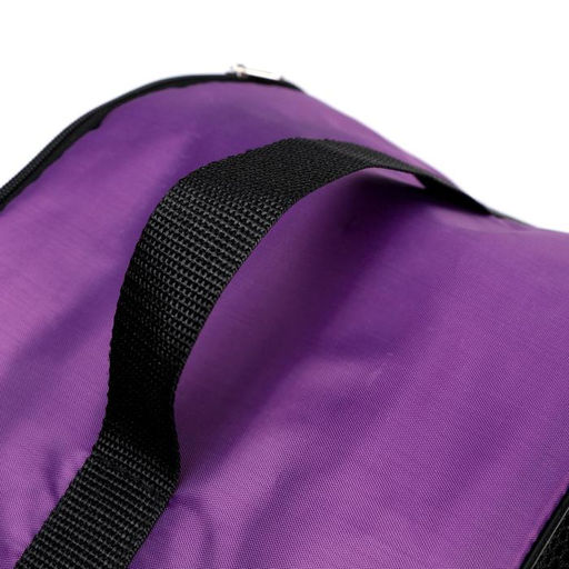 Сумка - переноска для животных, оксфорд, 42 х 22 х 29 см, фиолетовая - Simaland фото 5