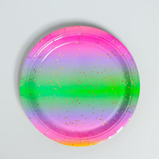 Одноразовая посуда «С днём рождения», единорог