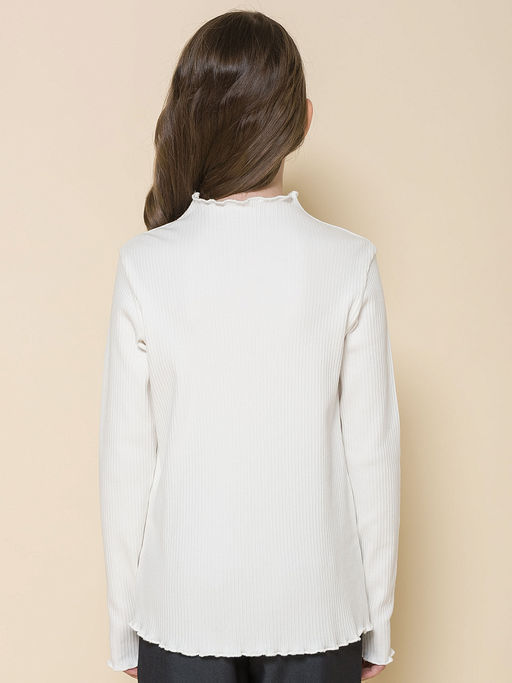 PELICAN, джемпер для девочек, Молочный  фото 3